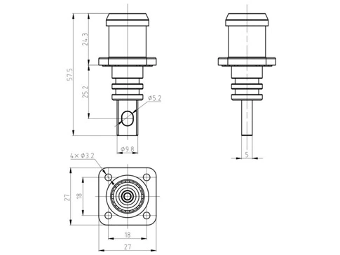 รายละเอียดของขั้วต่อ ESC-HP120