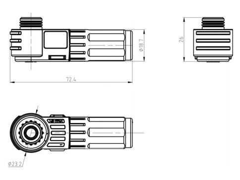 รายละเอียดของขั้วต่อ ESC-HP120