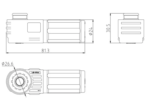 รายละเอียดของขั้วต่อ ESC-HP200