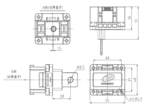 รายละเอียดของขั้วต่อ ESC-TB350