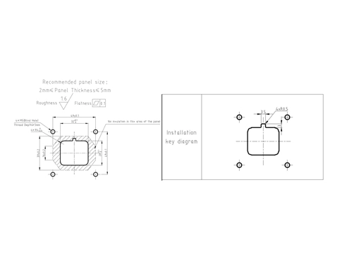 รายละเอียดของขั้วต่อไฟฟ้า YGEV4-2pin Series